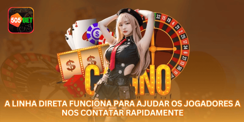 Área de contato e suporte na 505BET com visual organizado, saldo em R$ e experiência voltada ao Brasil.