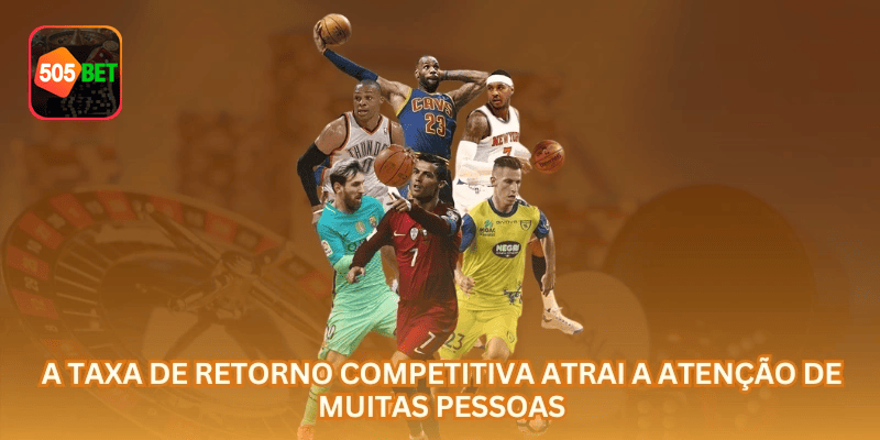 Área de apostas esportivas na 505BET com visual organizado, saldo em R$ e experiência voltada ao Brasil.