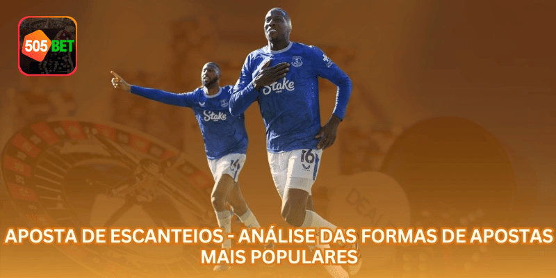Área de aposta em escanteios na 505BET com visual organizado, saldo em R$ e experiência voltada ao Brasil.