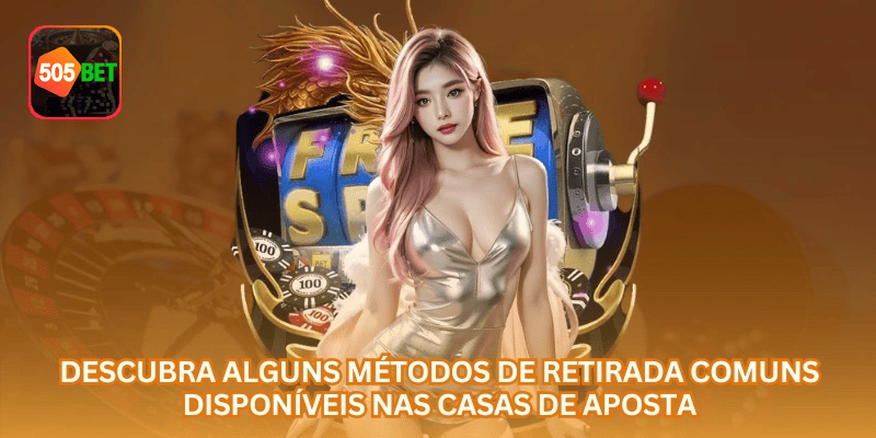 Área de retirada e saque na 505BET com visual organizado, saldo em R$ e experiência voltada ao Brasil.