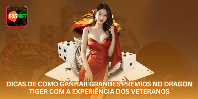 Área de Dragon Tiger na 505BET com visual organizado, saldo em R$ e experiência voltada ao Brasil.