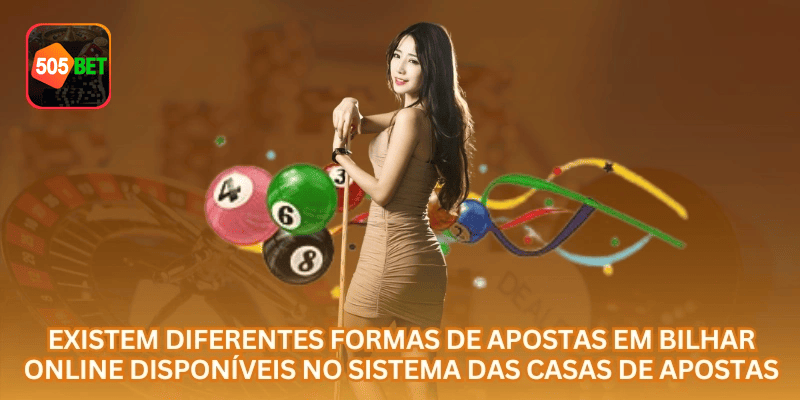 Área de apostas em bilhar na 505BET com visual organizado, saldo em R$ e experiência voltada ao Brasil.
