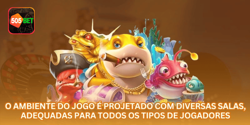 Área de jogo de pesca na 505BET com visual organizado, saldo em R$ e experiência voltada ao Brasil.