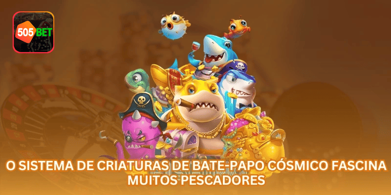 Área de Peixes do Universo na 505BET com visual organizado, saldo em R$ e experiência voltada ao Brasil.