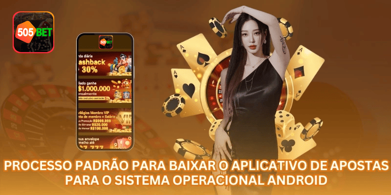 Área de aplicativo 505BET na 505BET com visual organizado, saldo em R$ e experiência voltada ao Brasil.
